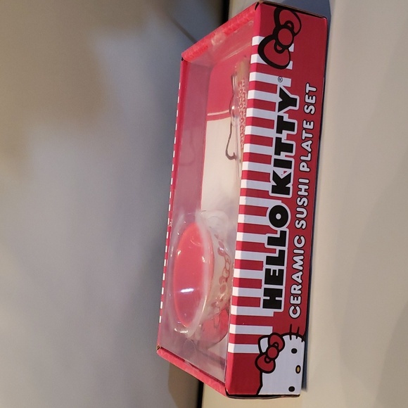 Hello Kitty Ceramic Sushi Plate Set NWT - Picture 4 of 7